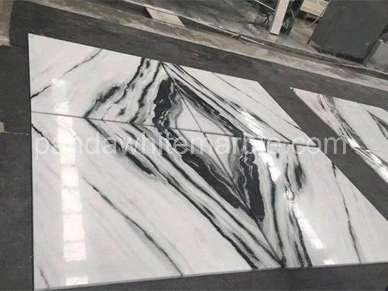 Panda Marble Book Match