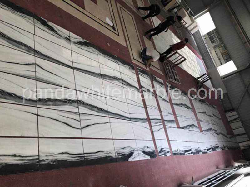 Panda Marble Flooring Tile