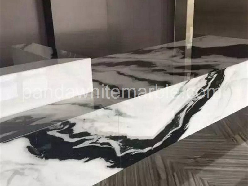 Panda White Marble Kitchen